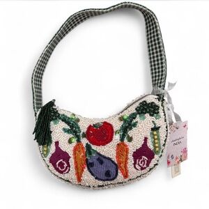 Made in India Vegetable Beaded Shoulder Bag